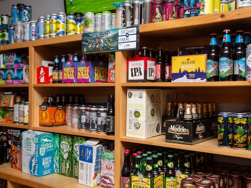 Arena's Deli craft beer selection image